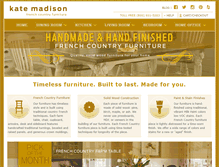 Tablet Screenshot of katemadison.com
